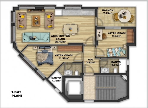 Güllük Defne Apartmanı (1)
